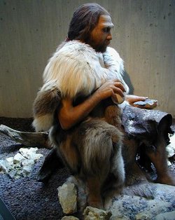 homo neanderthal man