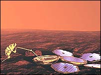 The Beagle 2 on Mars