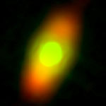a disc of planet-forming debris encircling a nearby star called Fomalhaut.