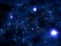 First stars turning on