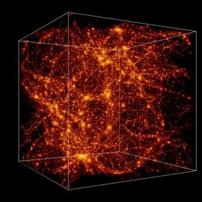 simulation evolution of universe